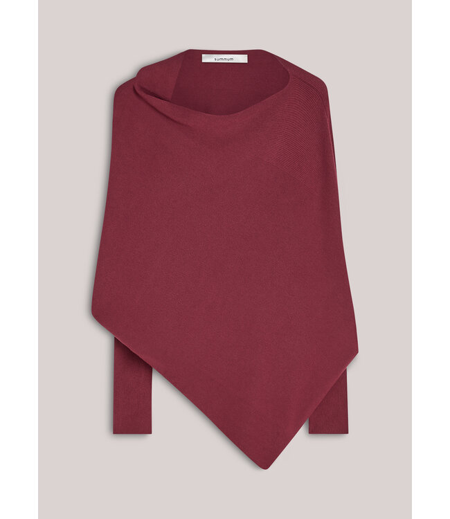 7s7965-70054/000558-Merlot  Sweater Viscose blend knit