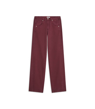 Summum Woman 4s2907-12351/000558-Merlot  Pant baggy Classic stretch twill Summum Woman 4s2907-12351/000558-Merlot  Pant baggy Classic stretch twill