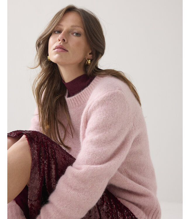 3s5233-30644/000558-Merlot  Top Soft lurex