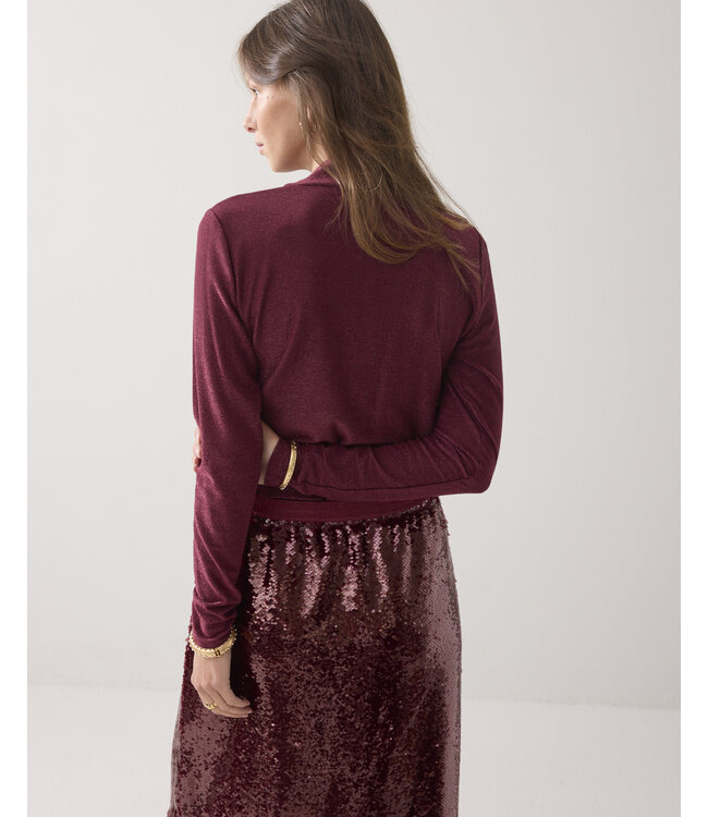 3s5233-30644/000558-Merlot  Top Soft lurex