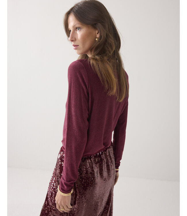 3s5233-30644/000558-Merlot  Top Soft lurex