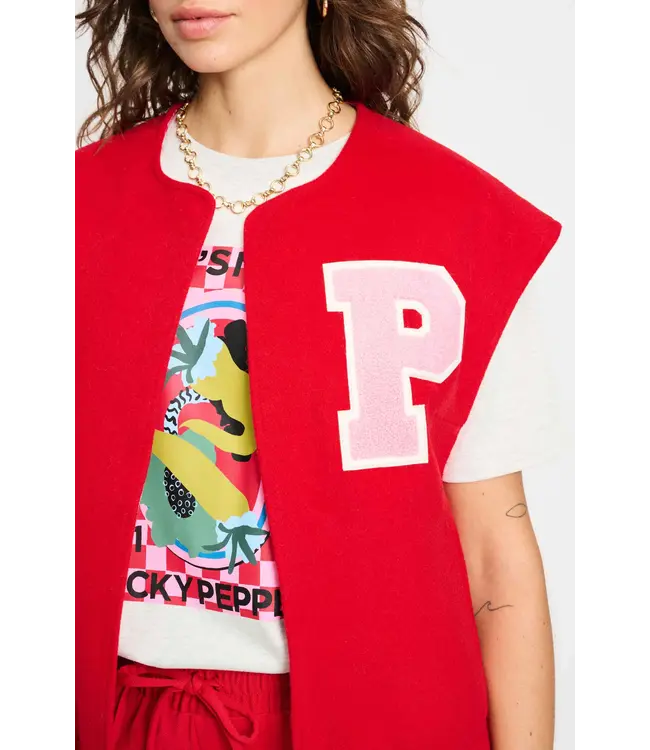 SP9322/Red  GILET - Baseball Chili Red