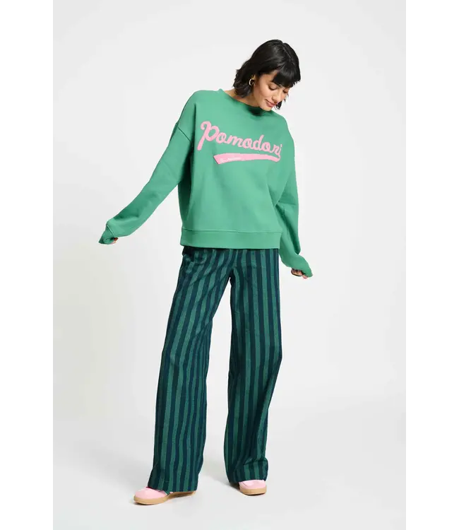 SP9308/Green  SWEATER - Pomodori Pine Green