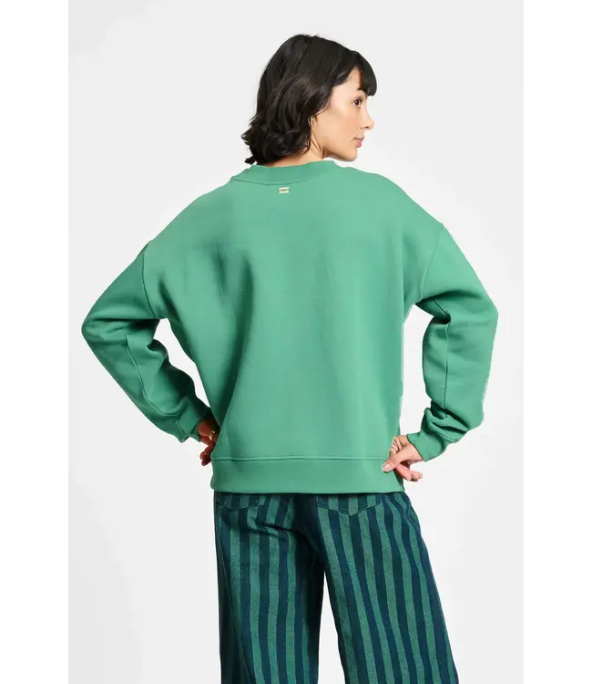 SP9308/Green  SWEATER - Pomodori Pine Green