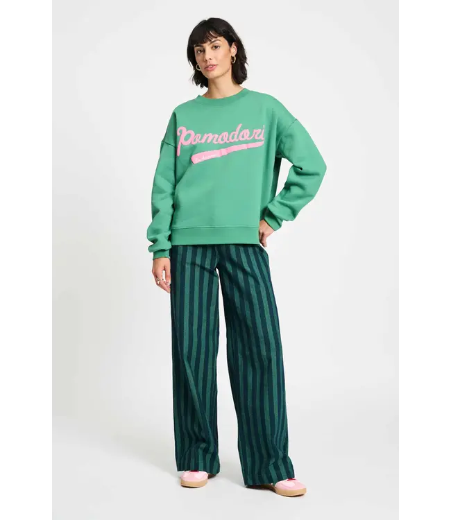 SP9308/Green  SWEATER - Pomodori Pine Green