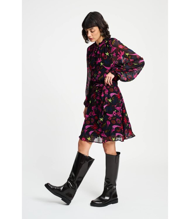 SP9385/MultiColour  DRESS - Party Delight