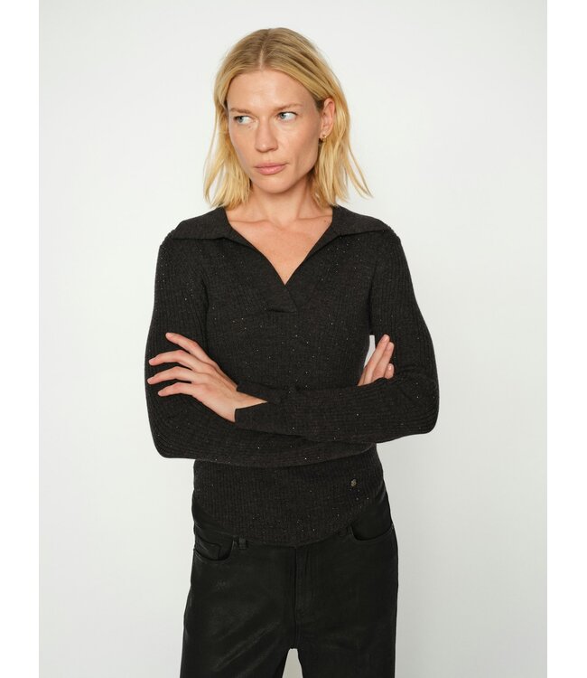 175380/Phantom  MMRonika Wool Knit Polo