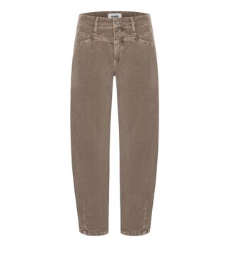 Cambio 7530-0036/12-044  Elin barrel broek mini corduroy Ash