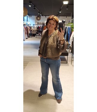 Cambio 9129-0120/00-5144  Fabienne patch jeans LightShadowUsed