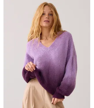 Summum Woman 7s7936-70037/SheerViolet  Boxy trui dip-dye