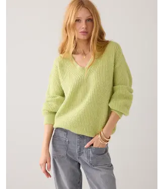 Summum Woman 7s7964-70044/MistyLime Boxy trui patent steek