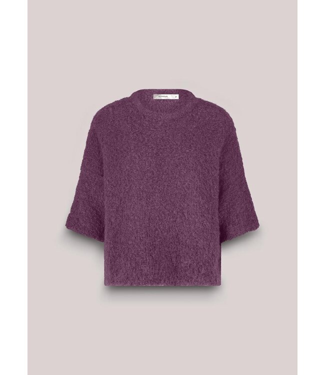 7s7925-70030/000324-WineBerry  Sweater soft boucle knit