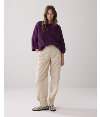 Summum Woman 7s7925-70030/000324-WineBerry  Sweater soft boucle knit