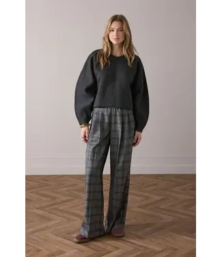 Summum Woman 4s2837-12278/000990-Black  Trousers Check