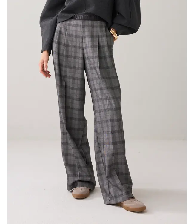 4s2837-12278/000990-Black  Trousers Check