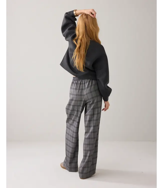 4s2837-12278/000990-Black  Trousers Check