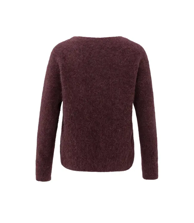 01-000536-511/91619  Soft V-neck sweater with long sleeves