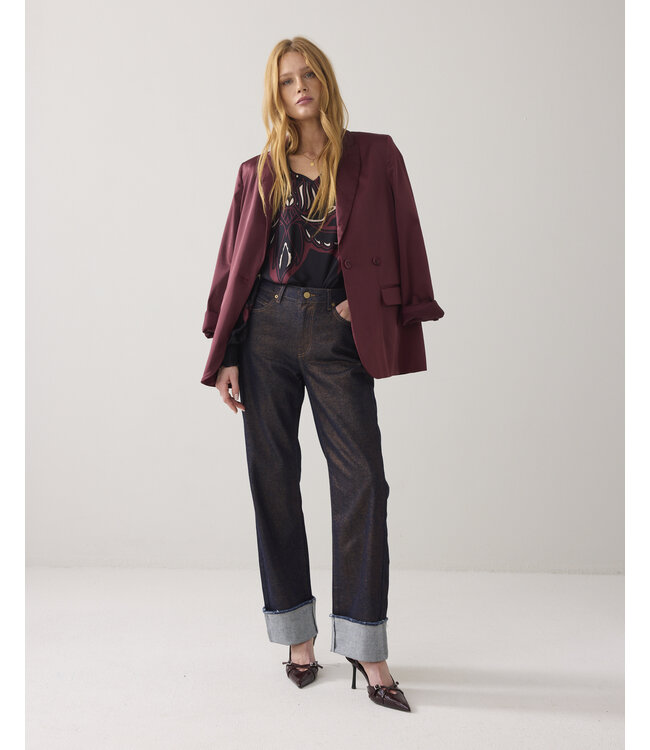 4s2894-5185/000600-Gold  Jeans straight leg Twill comford denim