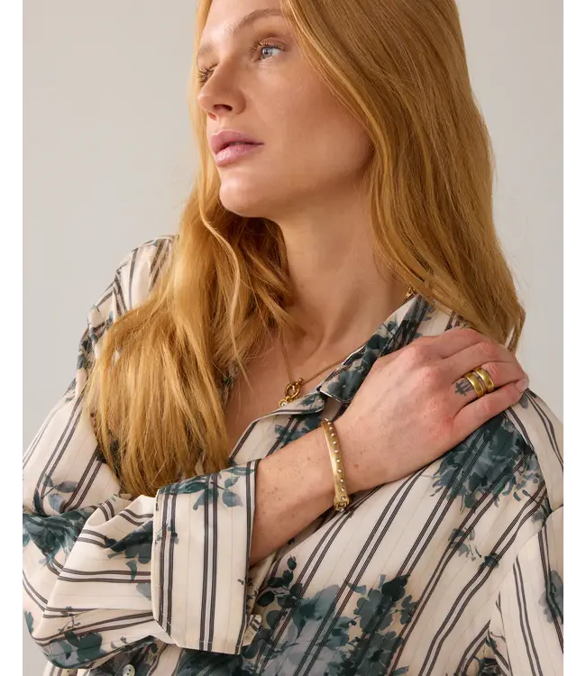 2s3393-12345/000120-MultiColour  Blouse Flowers and stripes