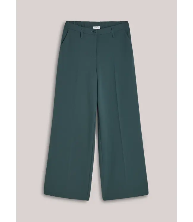 4s2369-11680/000650-EmeraldGreen  Trousers straight Foam uni