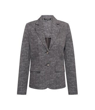 MP202015SFPT/DarkGrey  Blazer Stone Foil Print