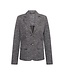 MP202015SFPT/DarkGrey  Blazer Stone Foil Print
