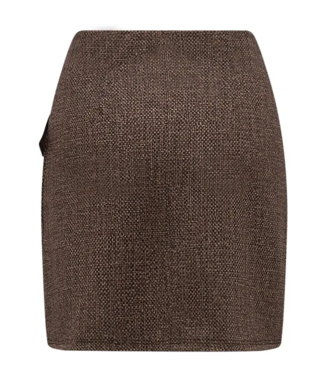 R0031/Brown  Nina Skirt