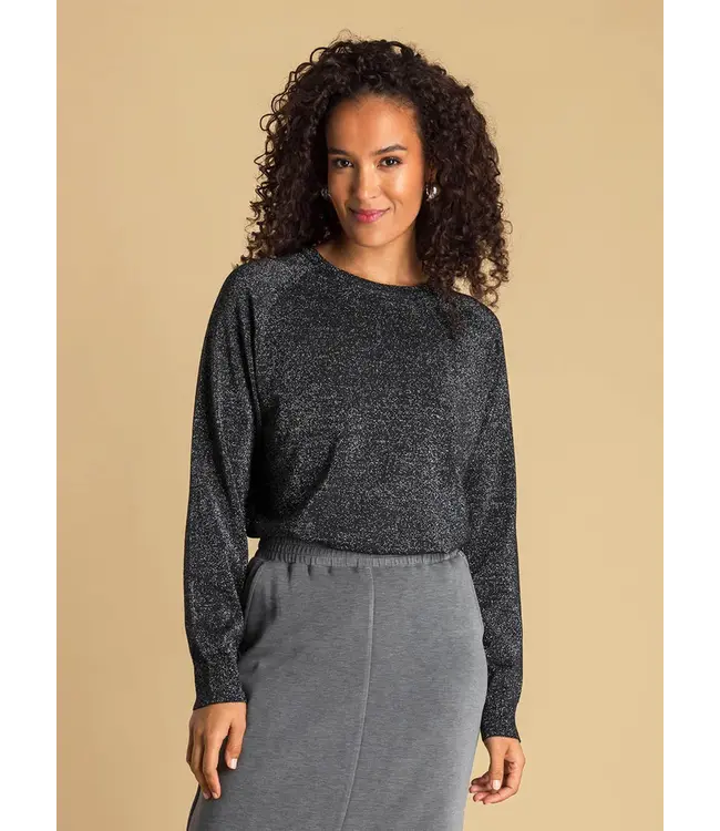 4200787/Black/Silver  Ashley Tops