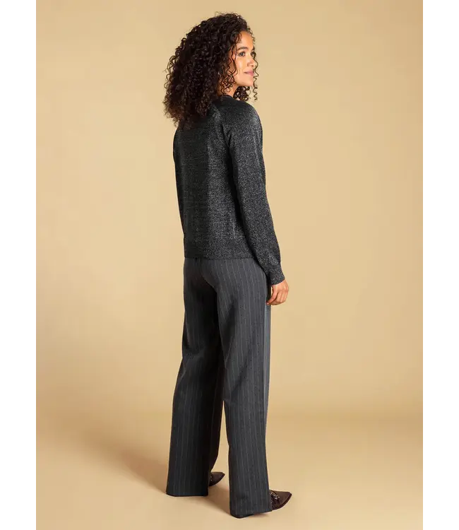 4200787/Black/Silver  Ashley Tops