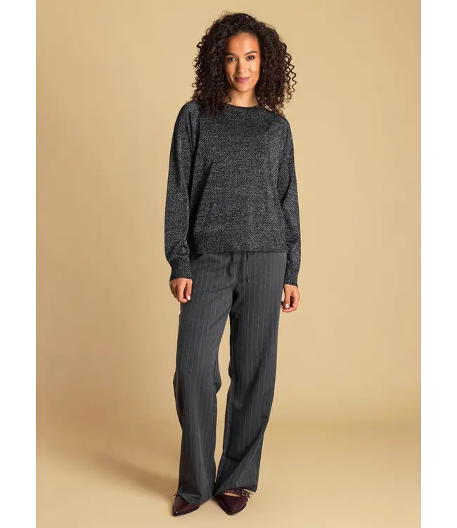 4200787/Black/Silver  Ashley Tops