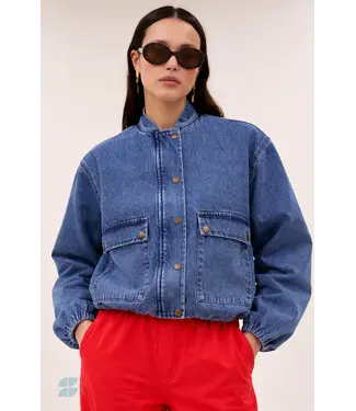 by-bar 26219008/MidDenim  maggie denim jacket