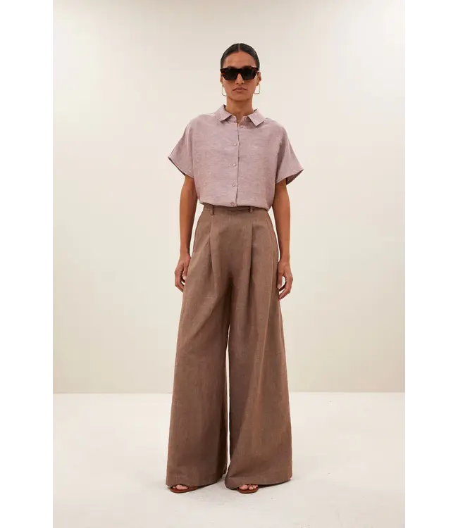 26112048/MellowRose  barley gloss blouse