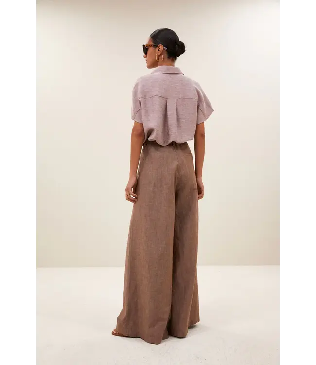 26112048/MellowRose  barley gloss blouse