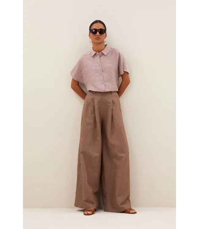 26112048/MellowRose  barley gloss blouse