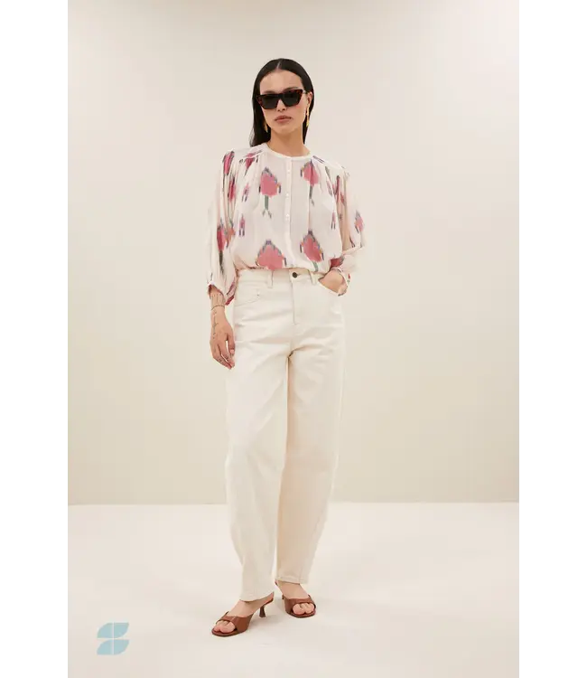 26112020/SpringIkat  becky ikat blouse