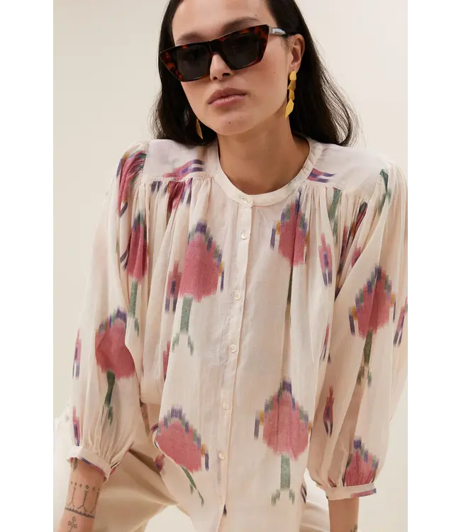 26112020/SpringIkat  becky ikat blouse