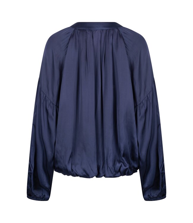 NKS02135-Navy  Elly Blouse