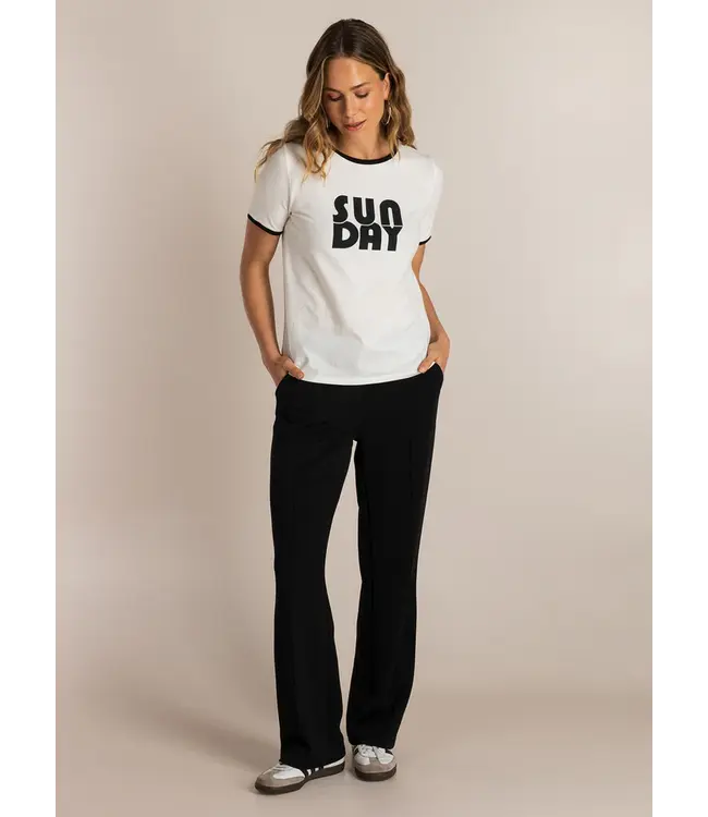 4200871/OffWhite/Black  Semma Tops