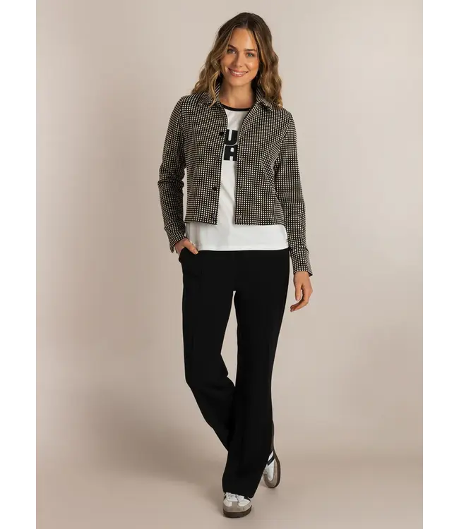 4200887/Black/OffWhite  Siz Cover ups