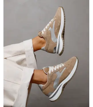 ViaVai 62343-01-212  Usher Riggs Sierra - Noisette Sneakers