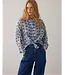 Summum Woman 2s3463-12368/000423-Softblue  Blouse Tie dye stripe