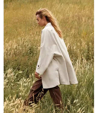 Summum Woman 1s1280-12409/000122-Ivory  Jacket Gabardine