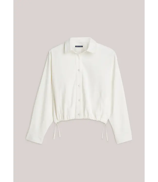 2s3404-5190/000111-Whitedenim  Blouse denim Light white cotton twill