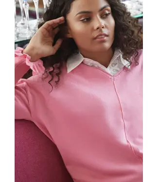 I Say Z26.57853/515Hotpink  Frigga Smock Pullover