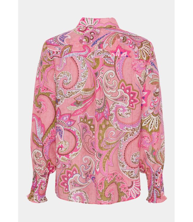 Z26.57834/N14RosePaisley  Lotta Smock Shirt