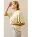 Aimée the Label BenjaminS6/Yellow  tone-on-tone print shirt