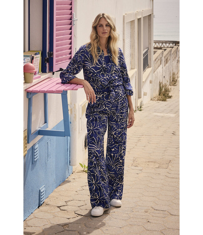 C31-19-301/099999-PrintInk  Blouse Ink Bloom