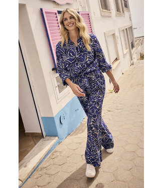 Tramontana C31-19-101/099999-PrintInk  Trousers Ink Bloom