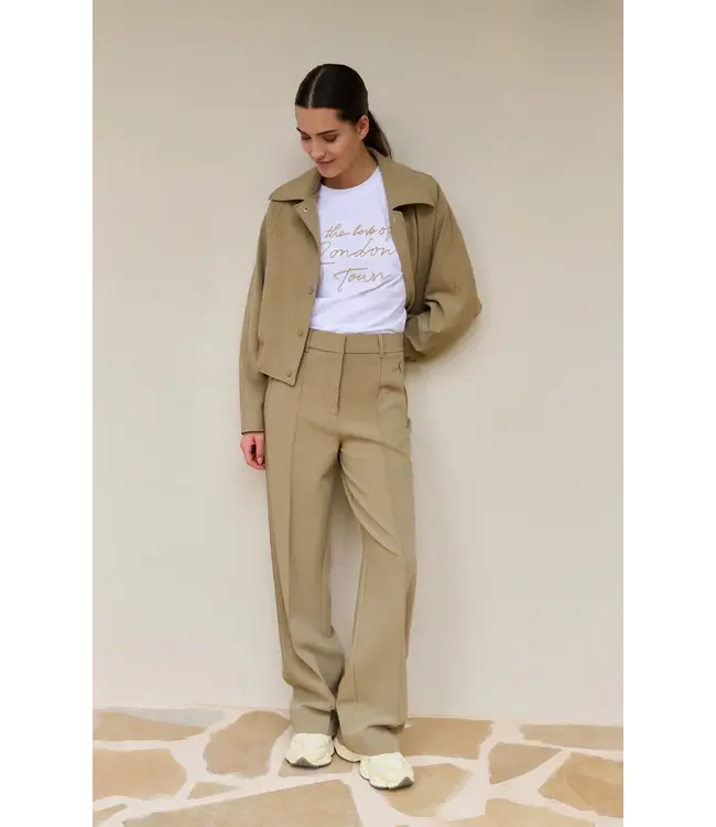 01-719081-602/309151  T-shirt with soft flock print and wide sleeves