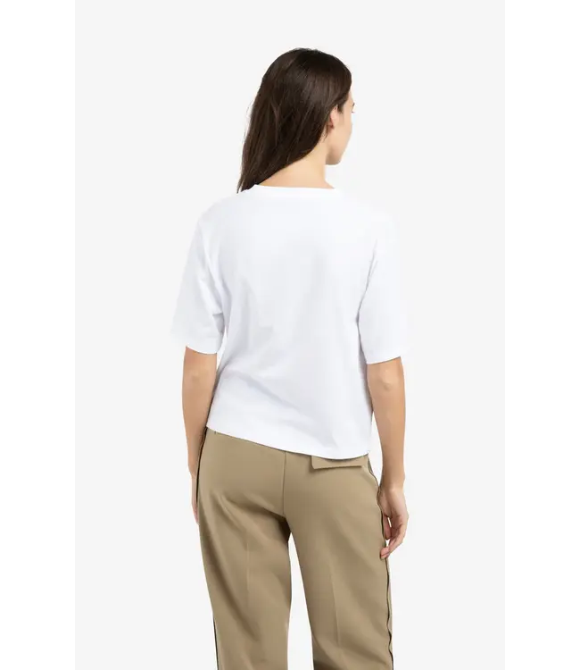 01-719081-602/309151  T-shirt with soft flock print and wide sleeves